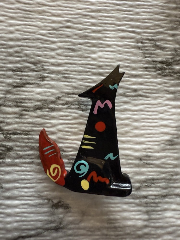 Vintage Wolf Pin