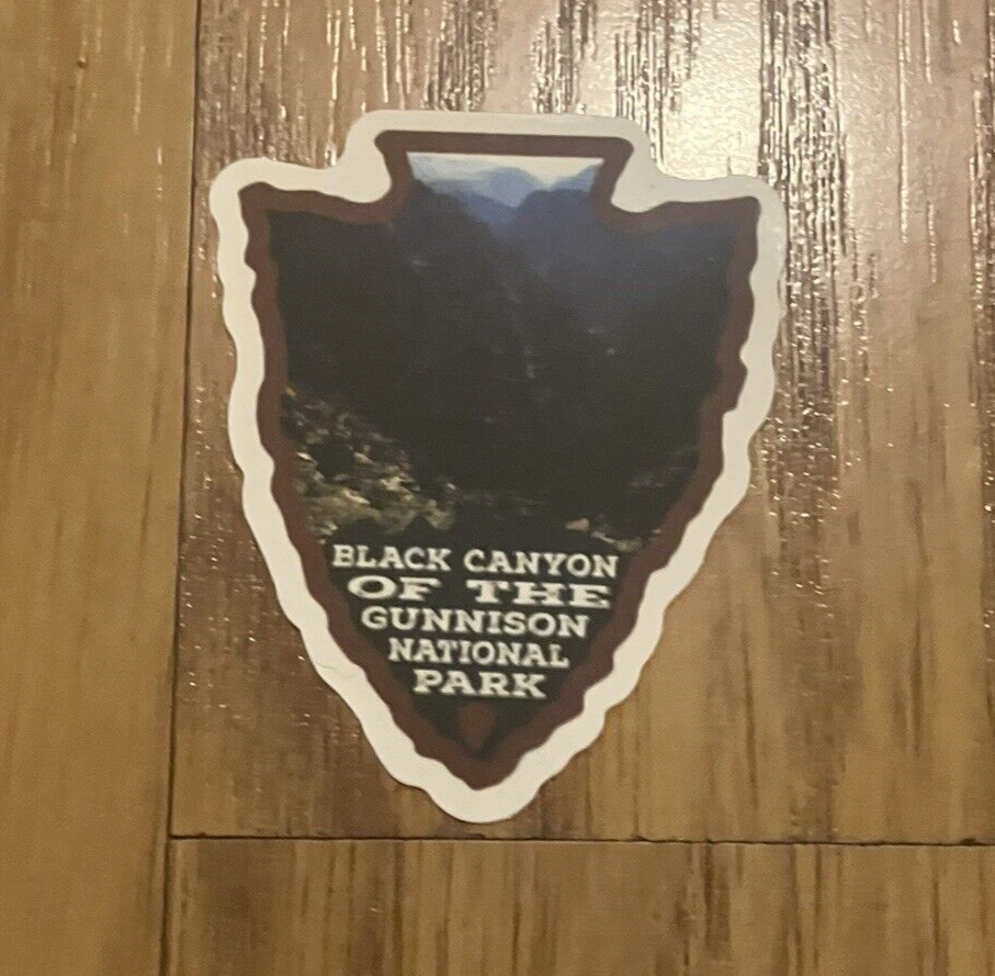 BLACK CANYON NATIONAL PARK CO STICKER 1 PC WATERBOTTLE LAPTOP SCRAPBOOKING