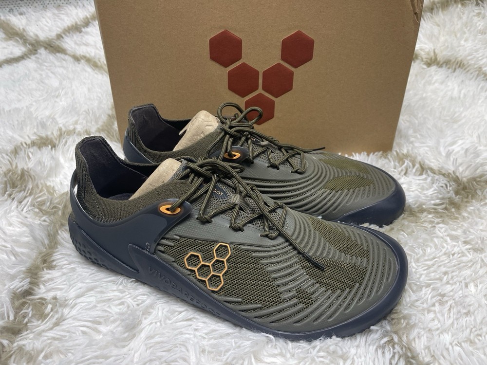 🧡*NIB*VivoBarefoot Motus Strength II Men's Size 11 Sneaker-Dark Oliver MSRP$220