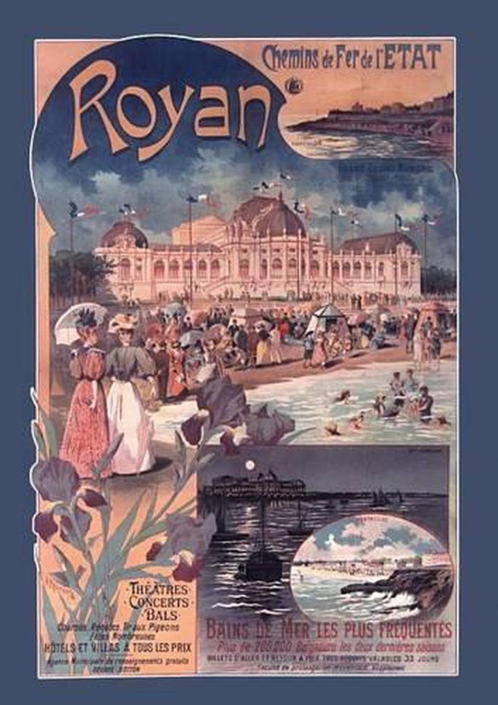 Carnet Blanc, Royan Chemins de Fer by Gustave Fraipont (French) Paperback Book