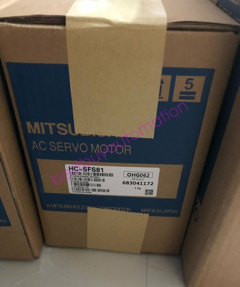 1PC New Mitsubishi HC-SFS81 Servo Motor In Box HCSFS81 Expedited Shipping