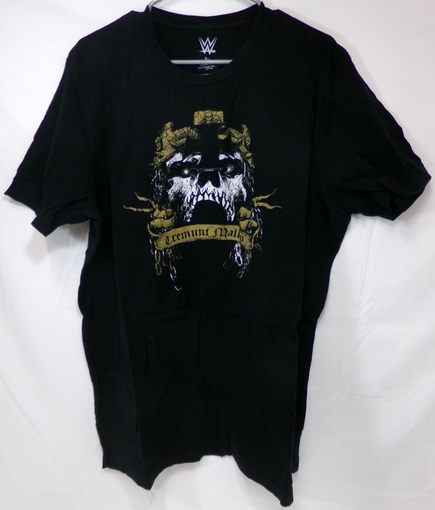 WWE Authentic HHH Triple H Tremunt Malleo Used Black XXL 2XL Tee T-Shirt