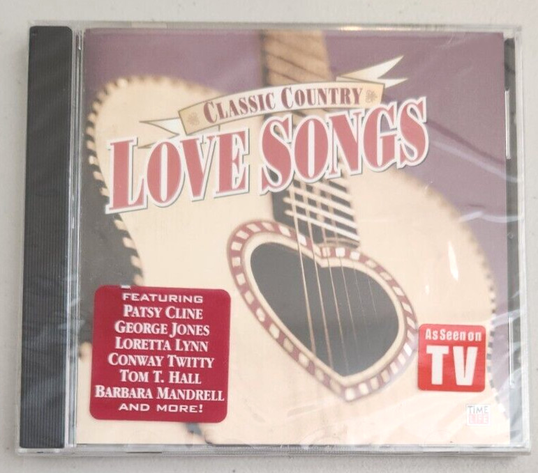 NEW - Classic Country Love Songs CD Time Life As Seen On TV Hype Sticker SEALED