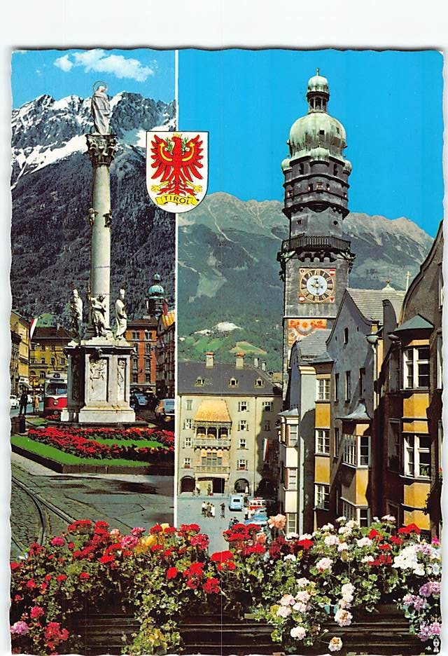 Postcard Innsbruck Austria