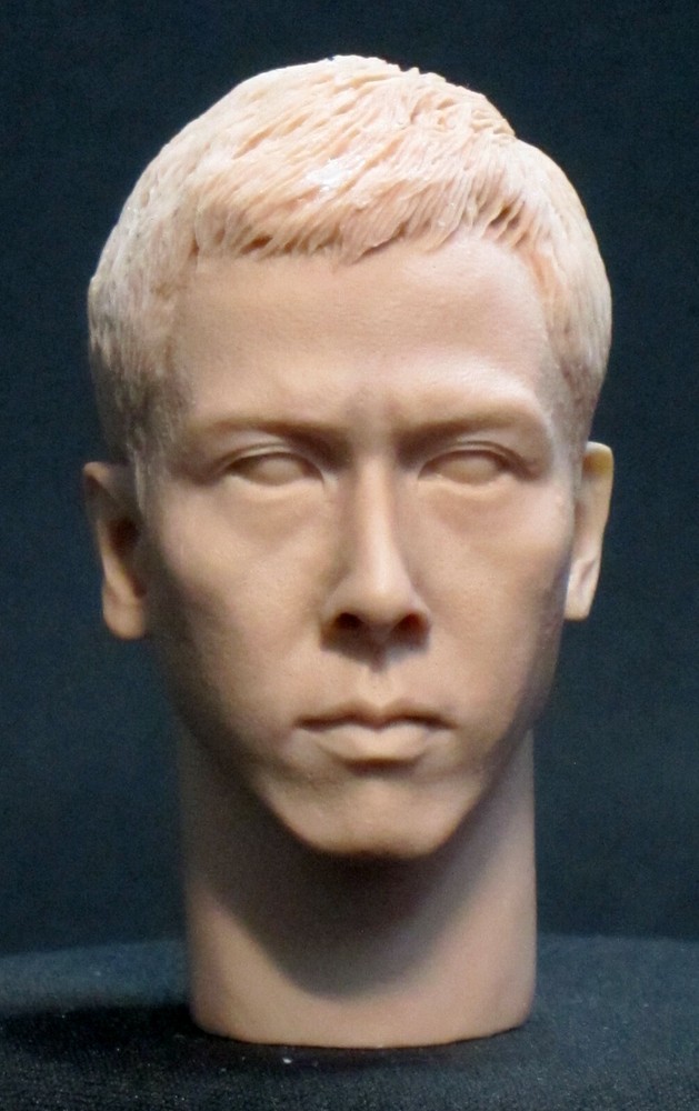 V-159 Donnie Yen CUSTOM RESIN UNPAINTED HEAD SCULPT, Action figures 1/6 scale