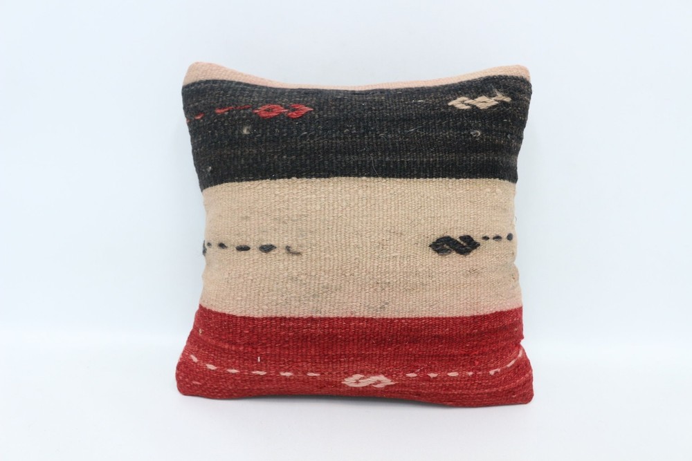Boho Pillow Sham Cover, Vintage Pillow, Sofa Cushion, 12
