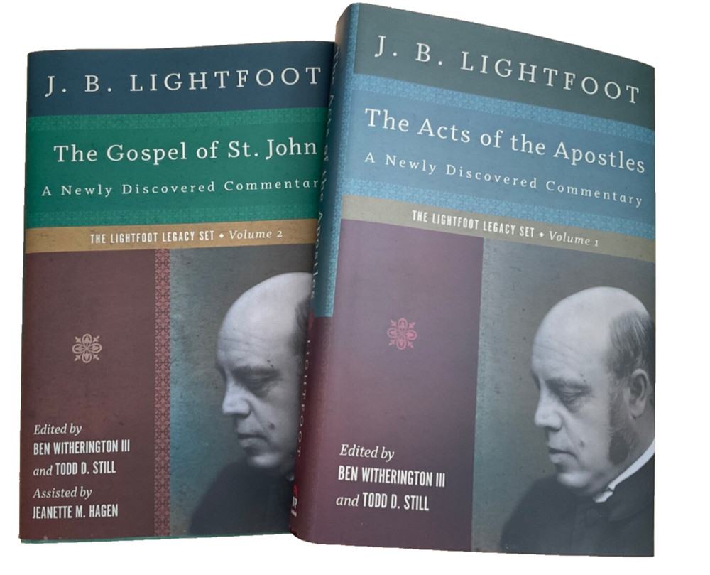 John Gospel and the Acts of the Apostles Bible Commentary by Lightfoot