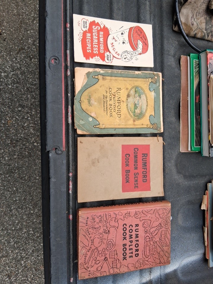 Old Rumford Book Lot Vintage