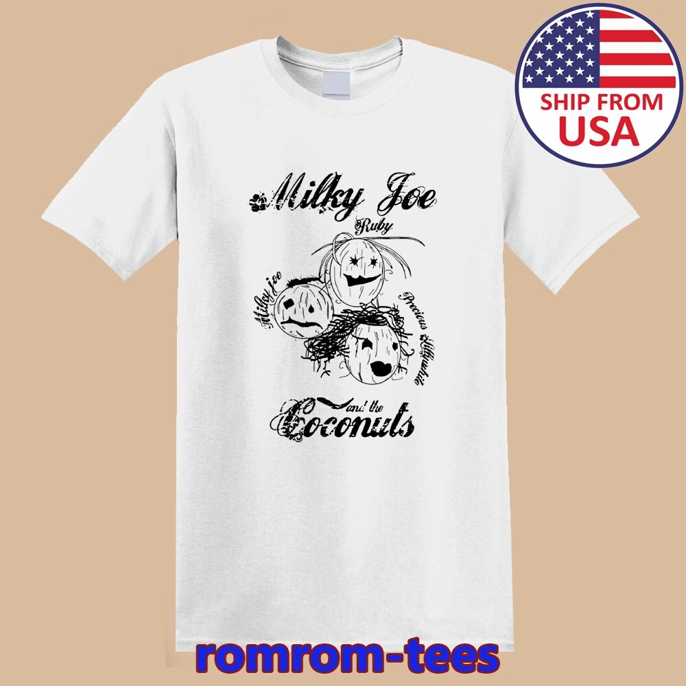 Coconut Milky Joe The Mighty Boosh Comedy TV Show 2 White Size S-5XL