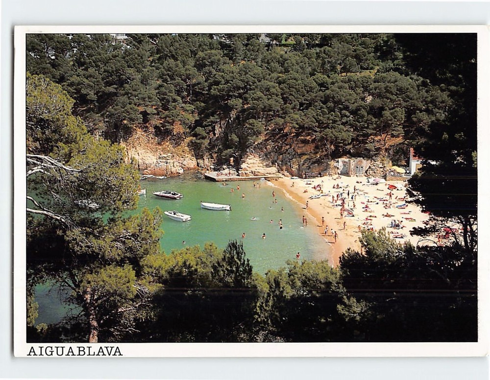 Postcard Aiguablava Spain