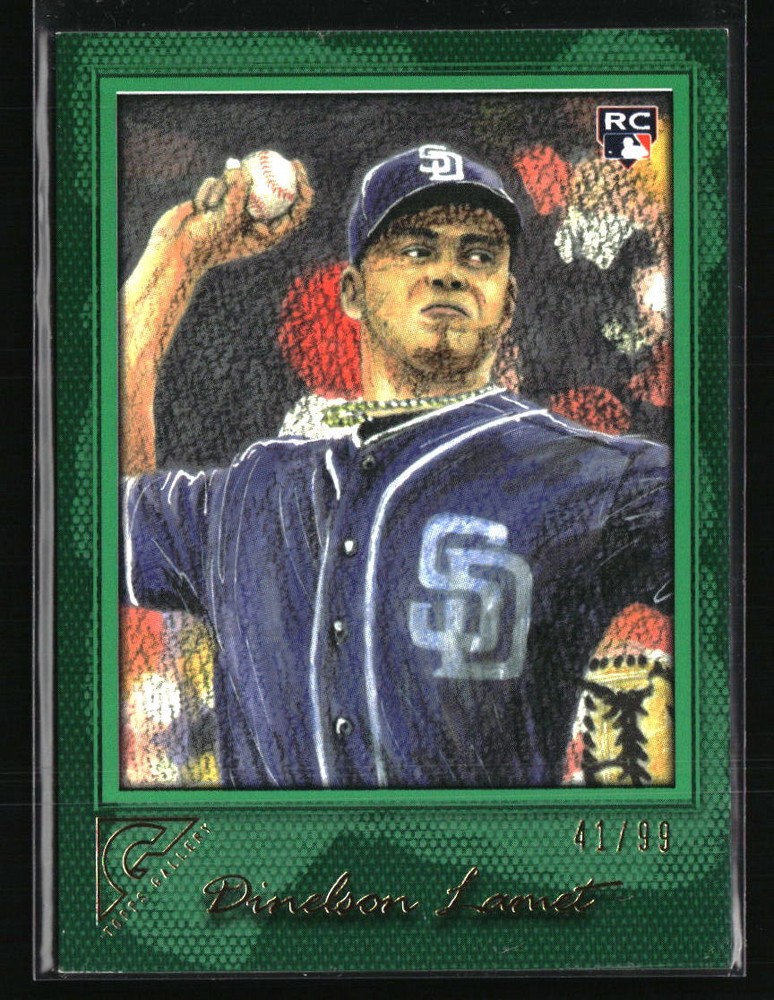 2017 Topps Gallery Dinelson Lamet RC 41/99 #91 Baseball Card