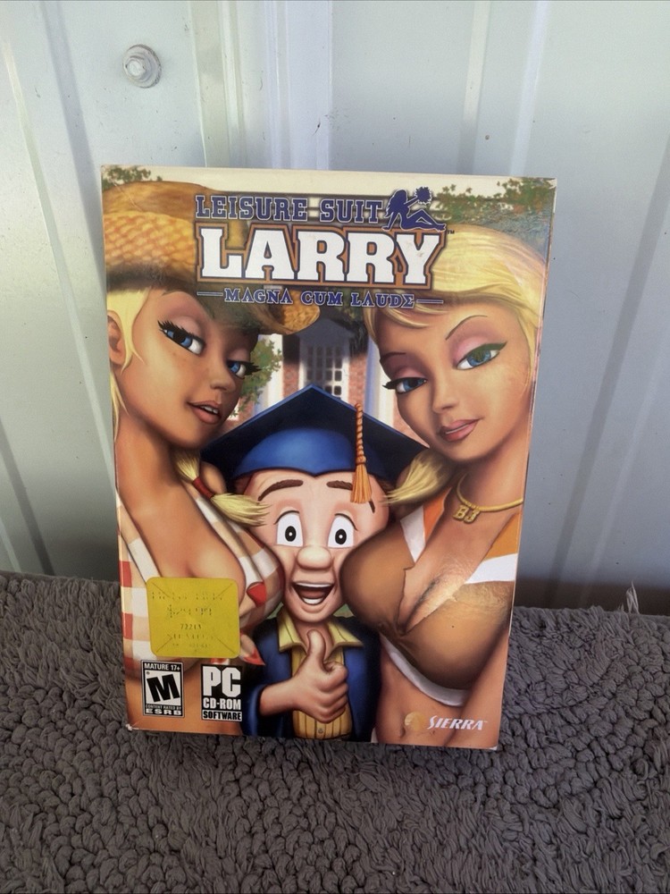 Leisure Suit Larry: Magna Cum Laude PC 2004 Help Earn BA in T&A 4 Disc Retro