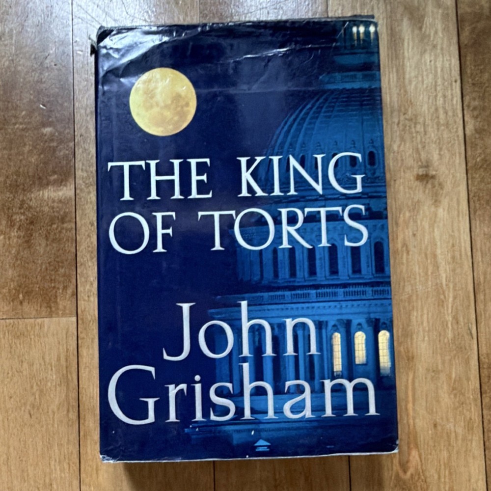 John Grisham The King of Torts Hardcover English Fiction Novel Dust Jacket
