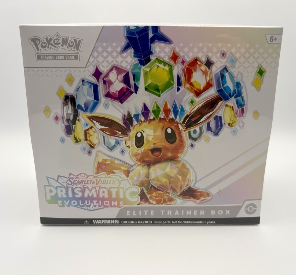 Pokémon TCG Scarlet&Violet Prismatic Evolutions ETB Box Sealed - W/ PROTECTOR!!!