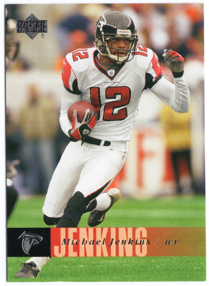 2006 Upper Deck - Michael Jenkins #10 Atlanta Falcons b3