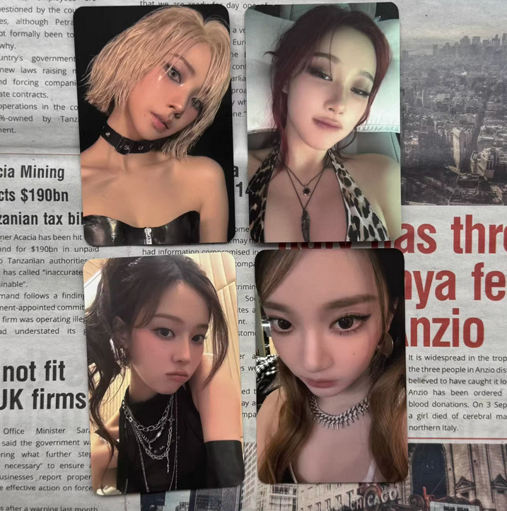 Aespa GISELLE The 1st Single Dirty Work Ktown4u POB  Photocard