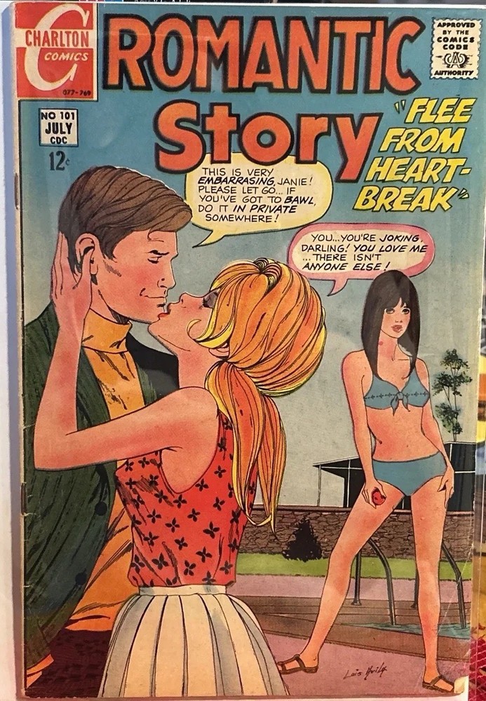 Romantic Story #101 (Charlton July 1969)