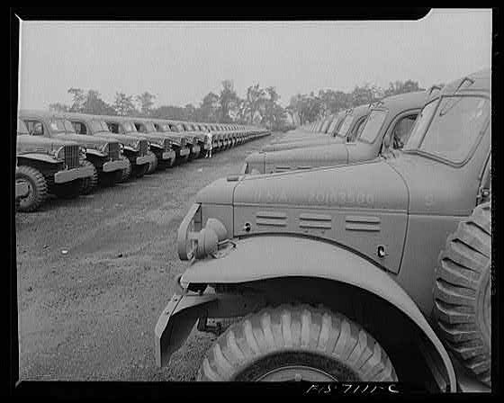 Chrysler Corporation. Dodge truck plant. Detroit, Michigan (vicinity). These