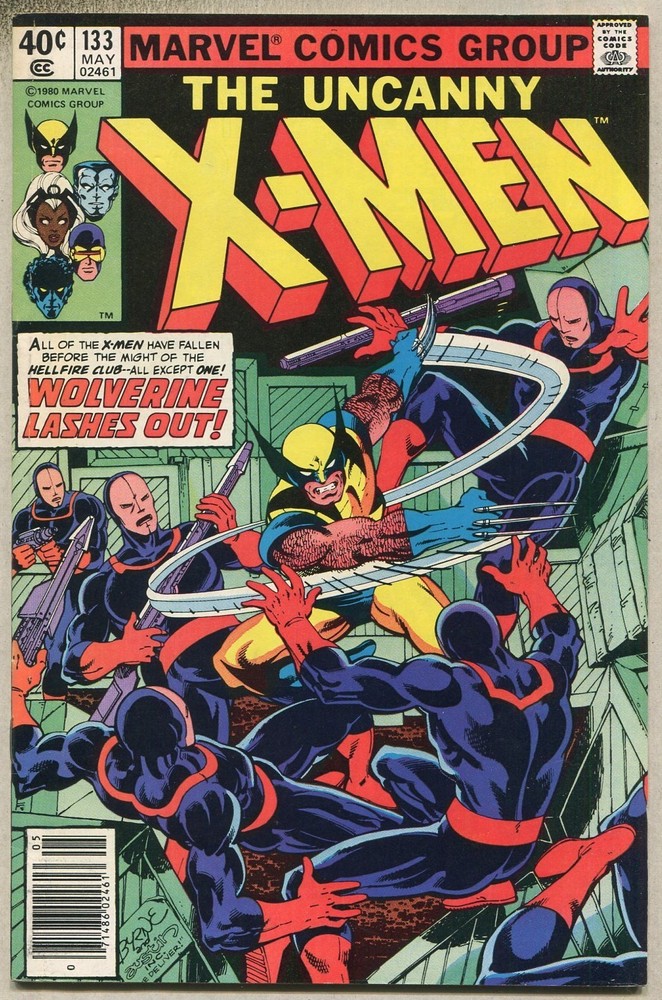 Uncanny X-Men #133 (1980) 1st Solo Wolverine Story Newsstand VF/NM [Marvel] SA