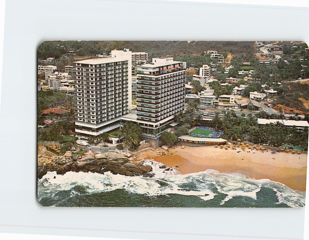 Postcard Presidente Hotel Acapulco Mexico