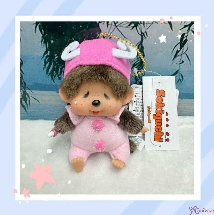 246014 Monchhichi Crying Butterfly 11cm SS Size Keychain Mascot ~ NEW ~ mimiwoo
