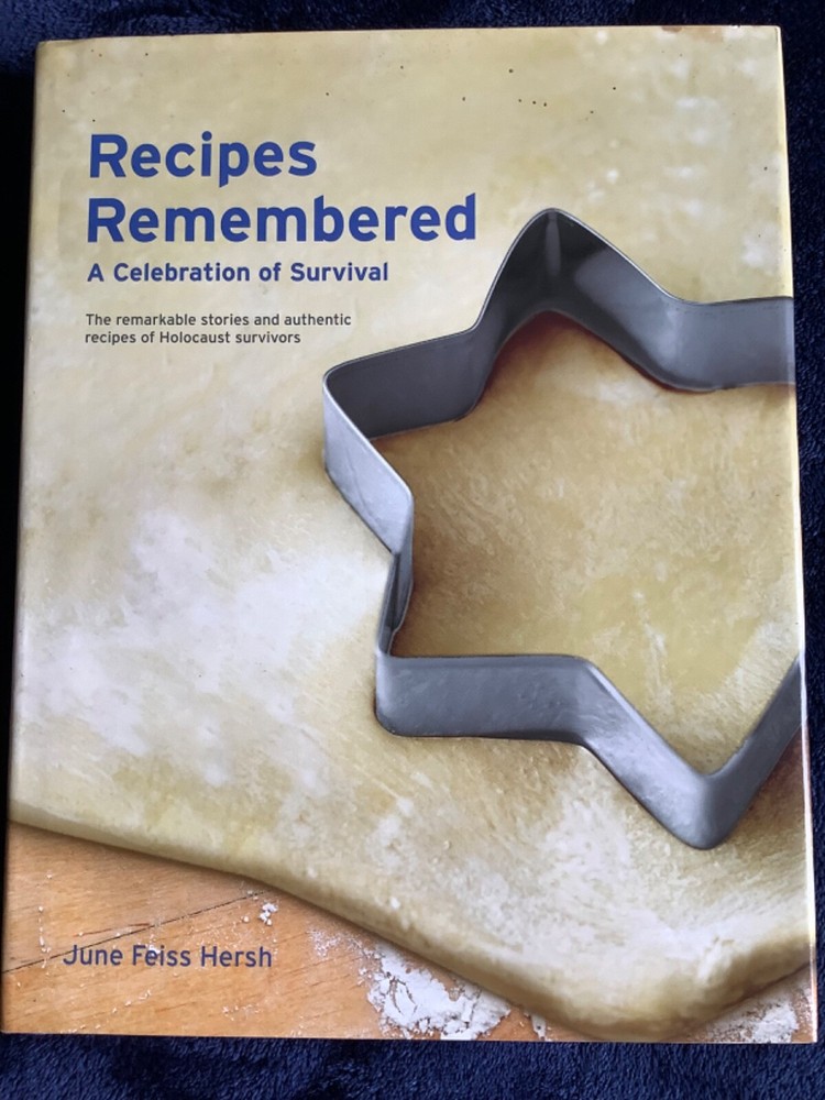 Recipes Remembered HC/DJ Like New June Hersh Holocaust memories & recipes 2011