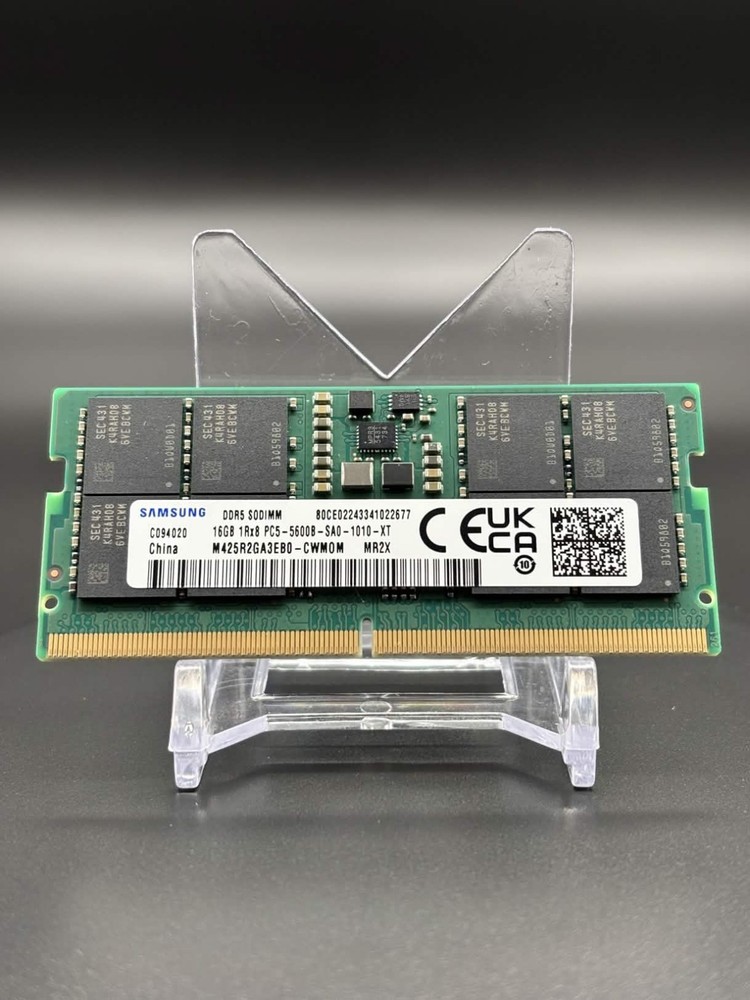 16GB DDR5-5600 PC5-44800 SO-DIMM Laptop RAM 5600MHz Samsung / SK hynix | Qty 7