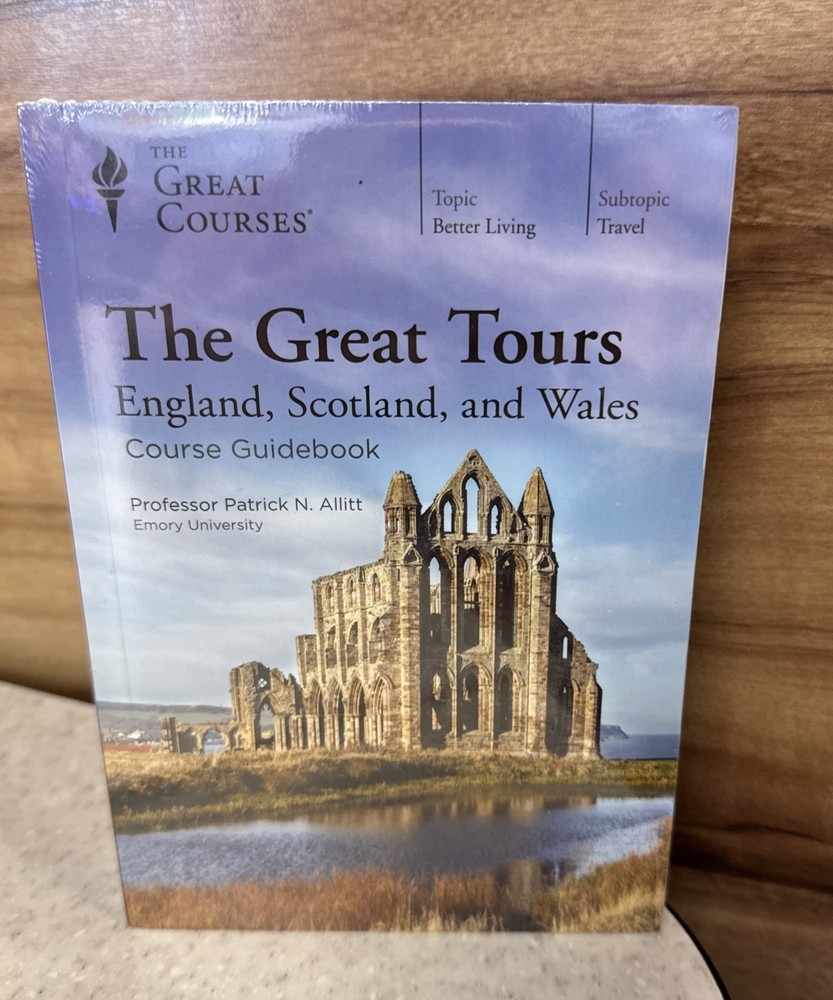 The Great Tours England, Scotland, and Wales DVD and Guidebook Great Courses NEW