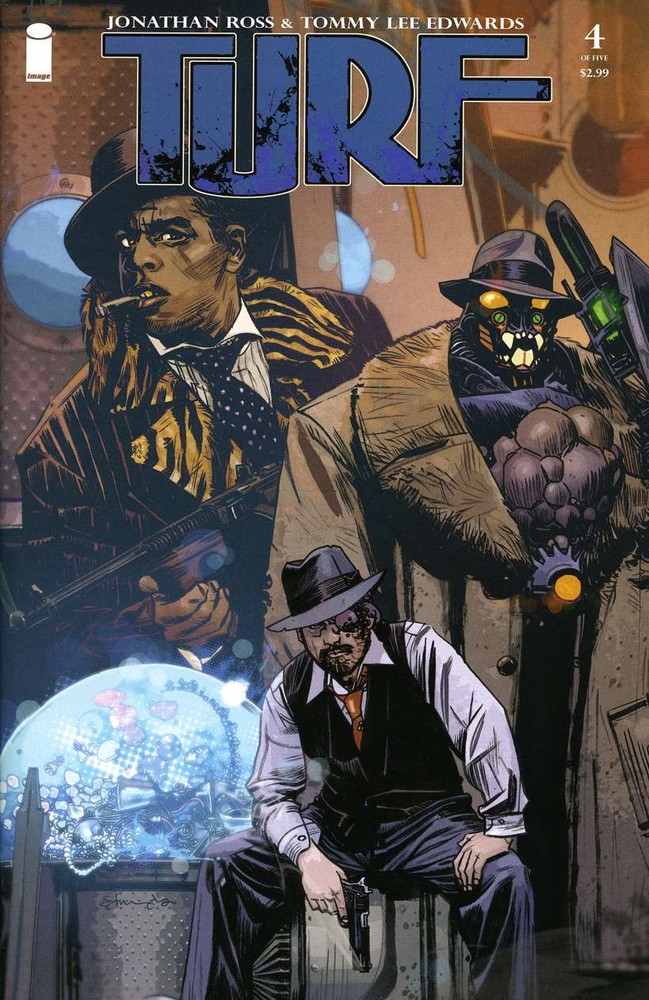 Turf #4 VF/NM; Image | Jonathan Ross - Penultimate Issue - we combine shipping