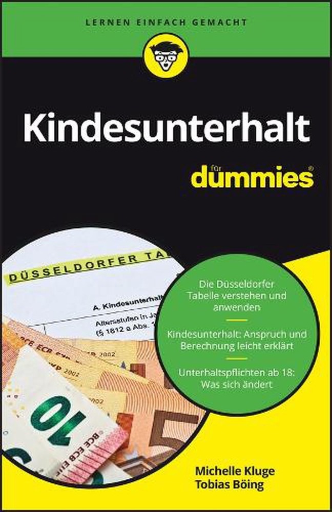 Kindesunterhalt fr Dummies by Michelle Kluge (German) Paperback Book
