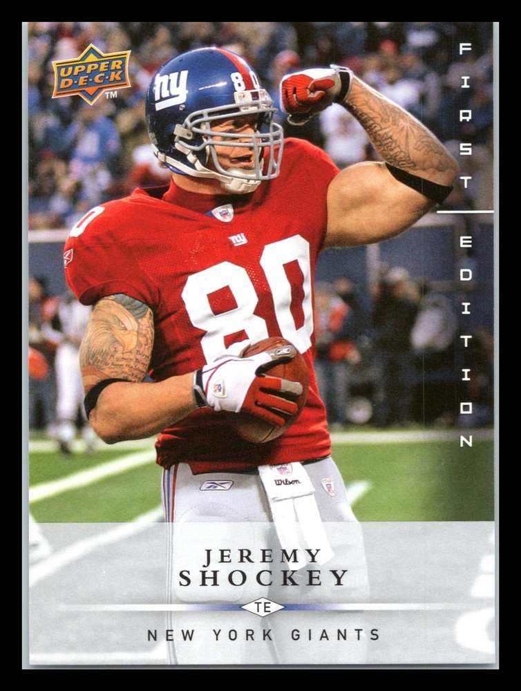 2008 Upper Deck First Edition #97 Jeremy Shockey New York Giants