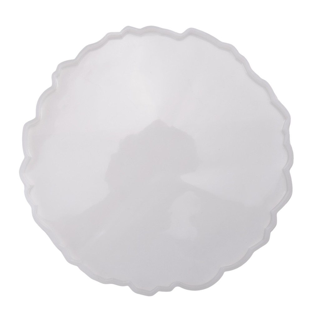 DIY Epoxy Resin Round Lace Coaster Mold for Crystal Table Decor