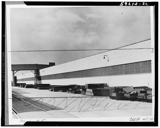 Photo:CWA Steel Mill Plant 1900s Industrial Warehouse Railroad Tracks