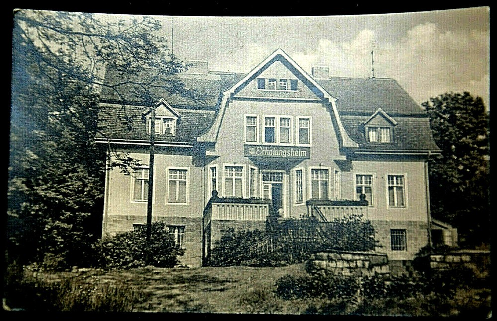 55183 AK FDGB Recreation Home Neuschmölln Schmölln District Bischofswerda 1961
