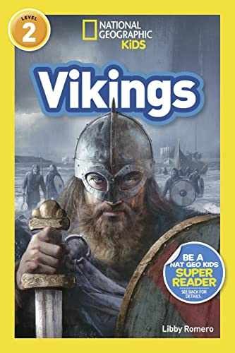 Vikings (National Geographic Kids - Paperback, by Romero Libby - Acceptable n