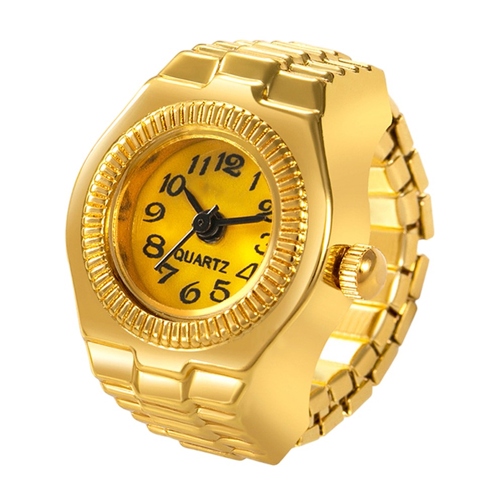 Retro Elastic Finger Watch for Men and Women - Casual Simple Ring Watch