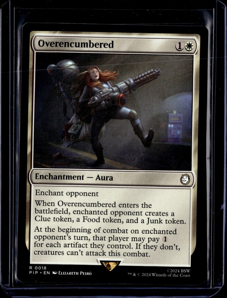 Overencumbered - 18 - PIP - NM - MTG Magic the Gathering