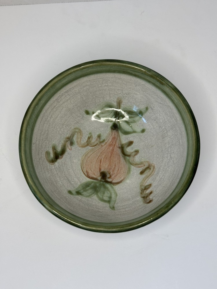 Vintage Pottery John B Taylor Harvest Pear Ceramics Cereal Bowl 6