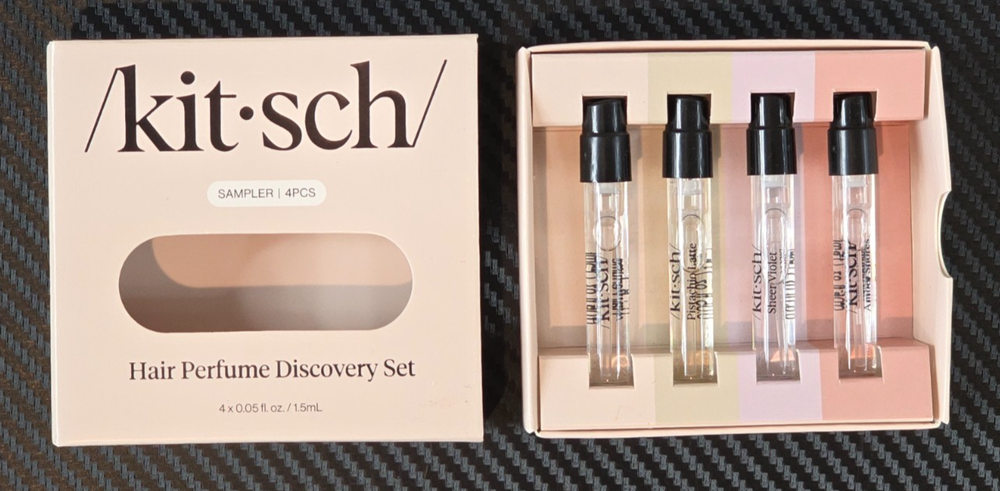 Kitsch Hair Perfume Discovery Set 1.5ml Pack of 4 Sample Sprays