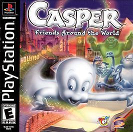 2000 PS1 Casper: Friends Around the World Sony PlayStation 1 CIB