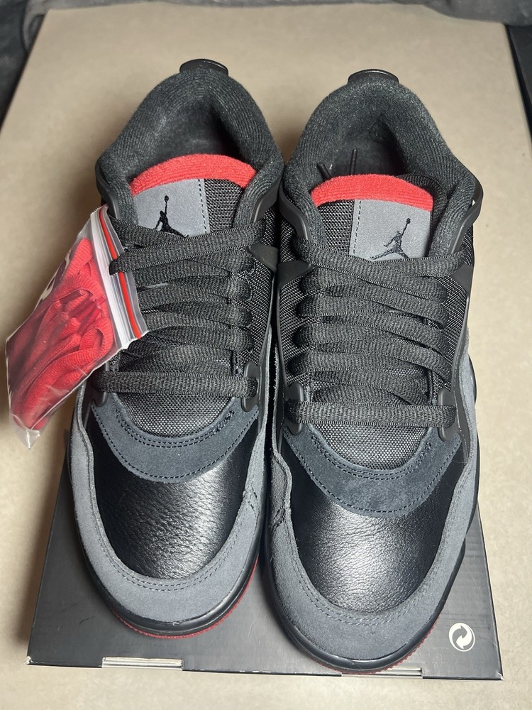 Size 10.5 - Air Jordan 4 RM Black Varsity Red