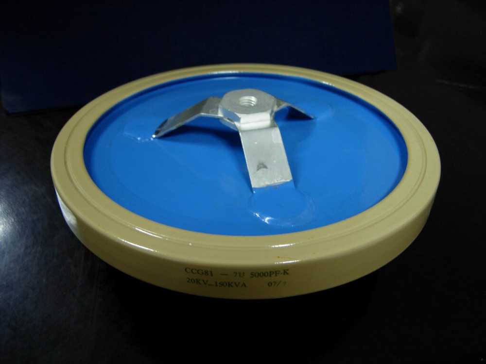 CCG81-7U 5000PF 13KV 150KVA High Frequency / Voltage Ceramic Capacitor