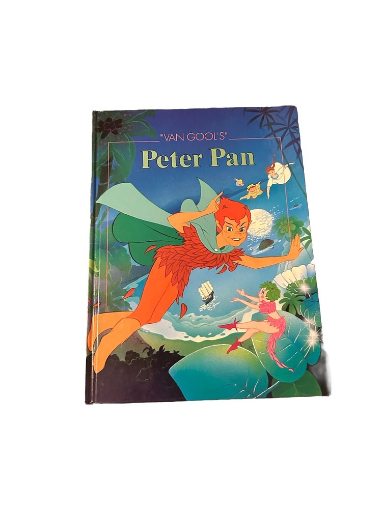 Van Gool’s  Peter Pan by Disney Staff 1999 Hardcover Vintage Children’s Classic