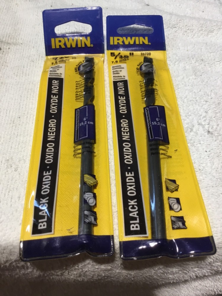 IRWIN #66720 BLACK OXIDE 5/16