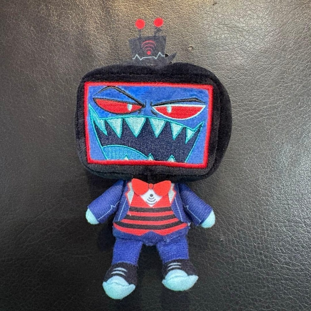 Hazbin Hotel Sitting Plush Mascot Vox 10cm Round One Limited 2026 Japan NEW