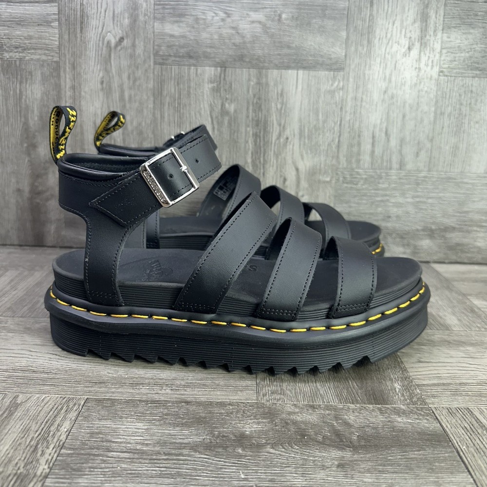 Dr. Marten's Blaire Women's size 9 Black Platform Sandals