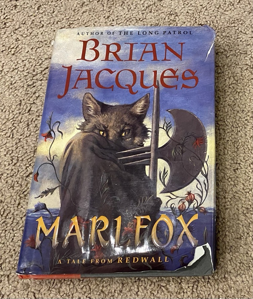 SIGNED Marlfox, A Tale from Redwall - Brian Jacques - HC -1st Edition/1st Print