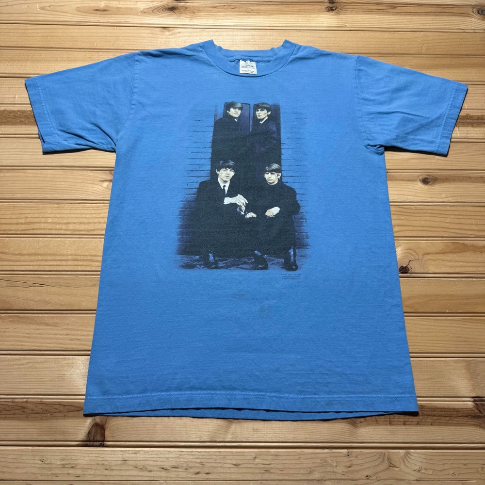 Vintage 2004 The Beatles Musical Band Rock Roll Concert Graphic T-Shirt - Medium