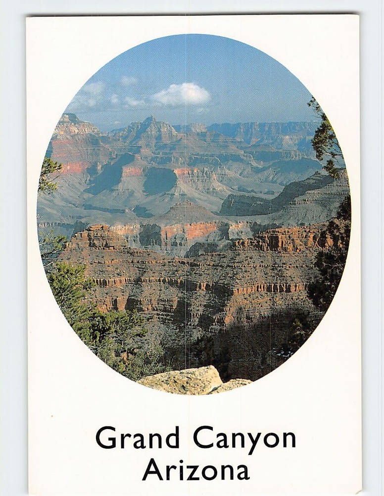 Postcard Yavapai Point Grand Canyon National Park Arizona USA