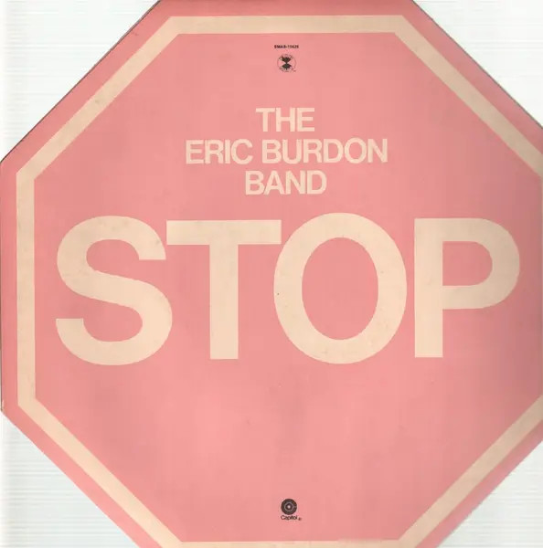 The Eric Burdon Band Stop Near Mint Capitol Vinyl LP 33 RPM
